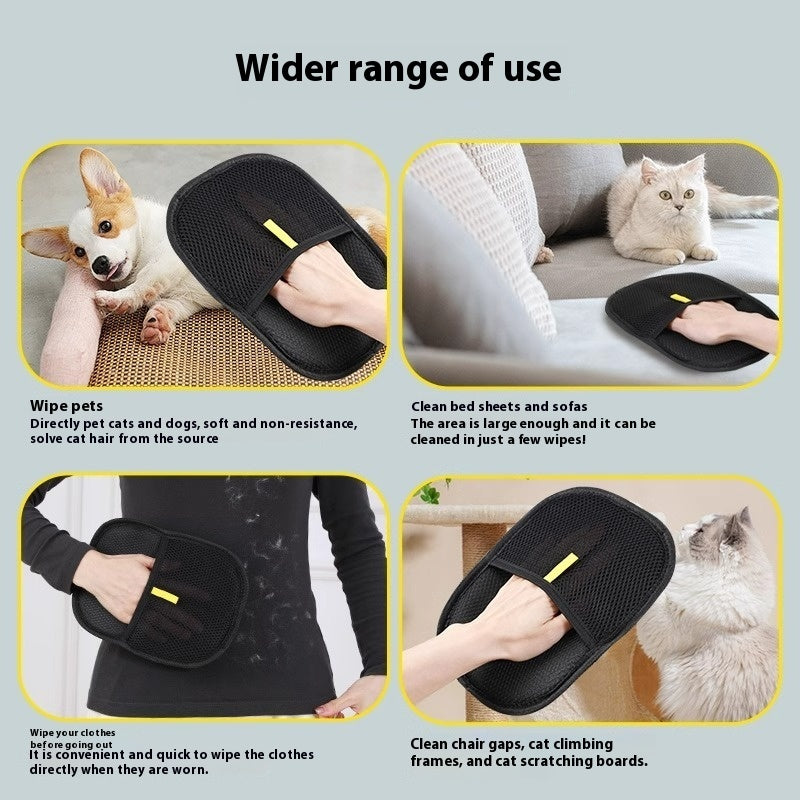 Pet Fur Remover Mitt Pet Hair - Deshedding Glove For Dog and Cat Fur