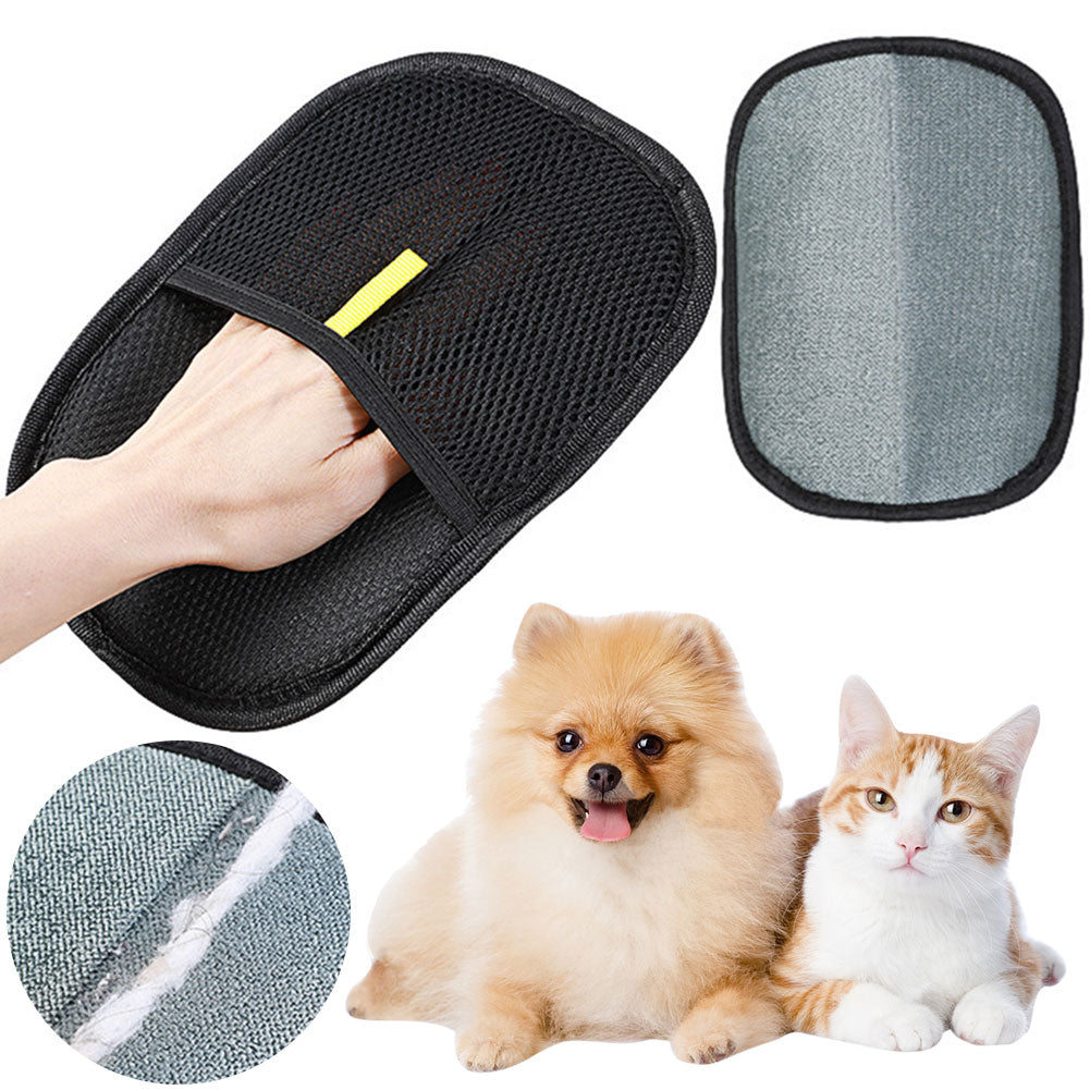 Pet Fur Remover Mitt Pet Hair - Deshedding Glove For Dog and Cat Fur