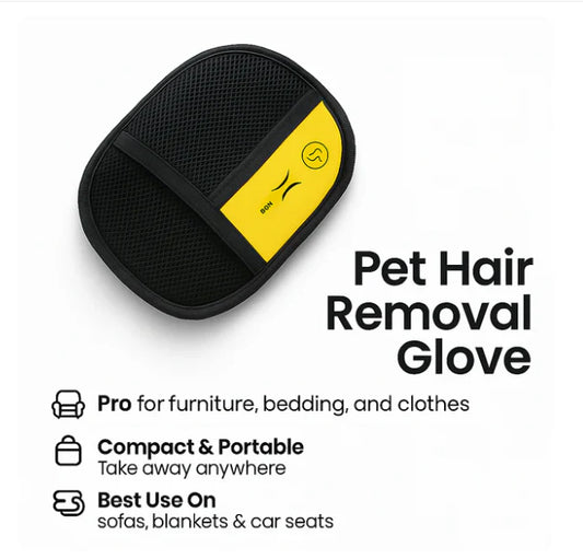 Pet Fur Remover Mitt Pet Hair - Deshedding Glove For Dog and Cat Fur